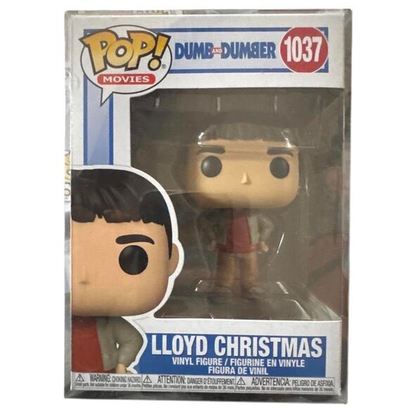 Funko Pop Dumb & Dumber Lloyd Christmas #1037 - Picture 1 of 2